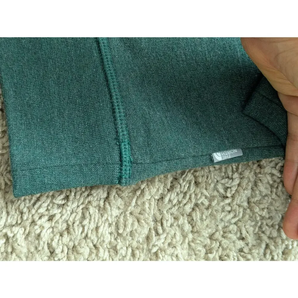 The North Face Crewneck Sweatshirt Mens S Green Cotton Minimalist Performance